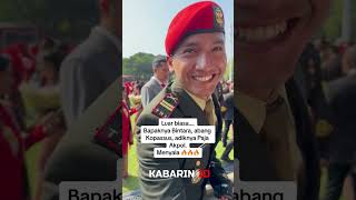 Bapaknya Bintara Abang Kopassus adiknya Perwira Akpol shortsvideo akpol kopassus polripresisi [upl. by Jens]