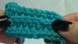 Crochet SC Camel Stitch Tutorial [upl. by Aicilaana]