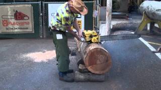 The chainsaw guy log testing McCulloch Super 797 chainsaw 10 8 [upl. by Oys628]