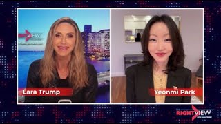 Lara Trump amp Yeonmi Park [upl. by Ahsinelg]