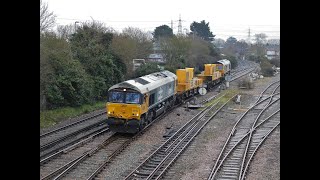 British Rail Shed amp Friend return to Totton Yard from Weymouth  08032023 [upl. by Asseniv]