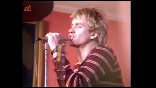 THE POLICE  THE BEDS TOO BIG WITHOUT YOU 1980  HQ AUDIO VIDEO EDIT [upl. by Tirza]