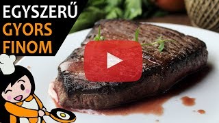 Marha steak  Recept Videók [upl. by Gustavo]