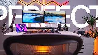 I’ve Perfected My Desk Setup – 2024 Mac Desk Setup Tour [upl. by Gilroy4]