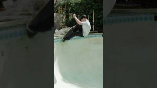 Tristan Rennie scores a backyard pit nestled away in the Hollywood Hills skateboarding platfrm [upl. by Notlil]