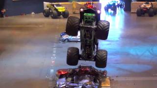 Gravedigger at Monster Jam Birmingham NIA UK 18th September 2010 [upl. by Ardnot]