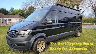 VW Crafter Camper Conversion Mk3 LWB our own van from the start take a look around [upl. by Granese]