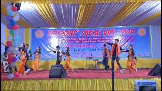 Kokrajhar Govt College Social Freshers day 202425🥰 [upl. by Witcher]