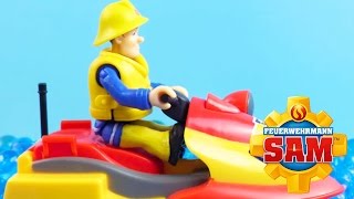 Feuerwehrmann Sam Spielzeug  Wasserwacht amp Juno Jet Ski mit Figur  Werbung [upl. by Yesoj473]