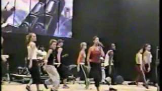 Stacie Orrico rehearsing Tight [upl. by Enaej560]