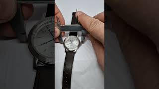 how to measure a case watch size width easily [upl. by Retlaw]