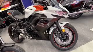 2024  2025 Kawasaki Ninja 650 Walkaround [upl. by Dloreg]