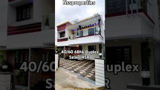 4060 6Bhk House SaleHSR houseforsale house hsr propertyforsale property nssproperties [upl. by Ettenowtna]