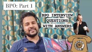 BPO INTERVIEW QUESTIONS WITH ANSWERS  PREPARATION FOR BPO [upl. by Marv]