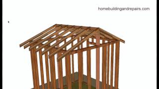 Vaulted or Cathedral Roof Framing Basics  Home Building and Remodeling Tips [upl. by Oniotna]