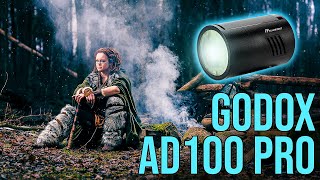 7 Things I Learned Hands On With Godox AD100 Pro Mini Flash [upl. by Avehsile]