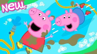 Peppa Pig Tales 💦 Soapy SLIP N SLIDE Fun 🫧 BRAND NEW Peppa Pig Episodes [upl. by Rosana295]