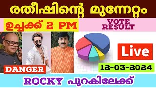 🔴LIVE Voting Result Today 2 PM  Asianet Hotstar BiggBoss Malayalam Season 6 Latest Vote Result [upl. by Evangelist]