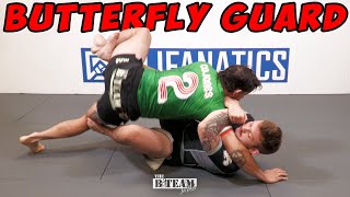 An Introduction to Butterfly Guard with Nicky Ryan  BTeam Technique [upl. by Haidabej]