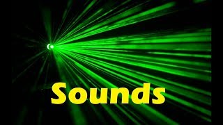 Laser Beam Sound Effects All Sounds [upl. by Ahtekahs]