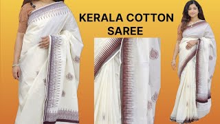 Onam Special Kerala Saree Collections Ready [upl. by Anowahs]