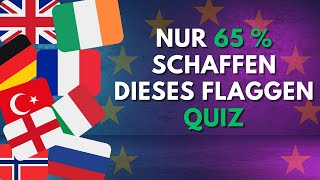 Wie gut kennst du Europa Flaggen Quiz mit 25 Ländern aus Europa [upl. by Salkin]