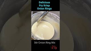 Crispy Onion Rings In Less than 60 Seconds [upl. by Liborio728]