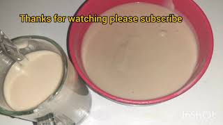 how to make koko  Nigerian hausa koko  Ramadan 2021 special  yadda ake hada koko  millet pap [upl. by Krys]