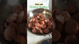 Todays Recipe Kielbasa Night cookingshorts food cheflifestyle cookingvideo cooking chef [upl. by Berstine]