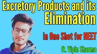 Excretory Products and their Elimination in One Shot ft Vipin Sharma [upl. by Adai]