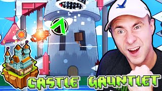 NEW Geometry Dash 22 Gauntlet JUST DROPPED  Castle Gauntlet COMPLETE [upl. by Boyes]