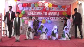 Shukriya Pakistan Tablo in Paradise School of Excellence Reg Khanna Pull Sanam Chowk Islamabad [upl. by Luana]