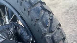 Dunlop Trailmax Mission 2118 on Africa Twin owners review dunloptires africatwin motorcycle [upl. by Niad]