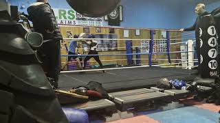 kasey sparring at notts r1071022 [upl. by Alled36]