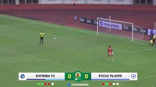 Enyimba FC vs Etoile Filante Penalty Shootout 202425 CAFCC [upl. by Ynnavoj]