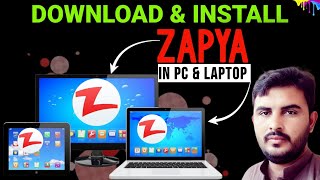 how to install zapya in pc or laptop  how to install zapya on pc in hindi urdu  zapya for laptop [upl. by Sher257]