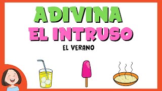 Adivina el Intruso El Verano [upl. by Anairam]