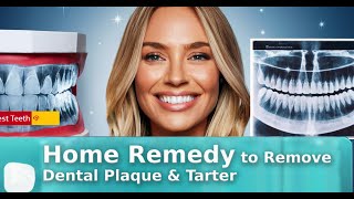 1 Home Remedy to Remove Dental Plaque amp Tarter to Prevent Cavities [upl. by Trebmer]