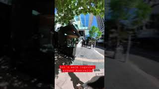 City Walk in Brisbane Australia before lockdown [upl. by Maer]