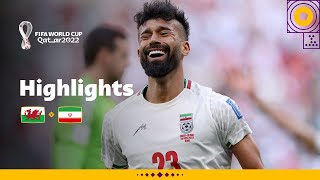 Late goals from Cheshmi and Rezaeian  Wales v IR Iran  FIFA World Cup Qatar 2022 [upl. by Bates215]