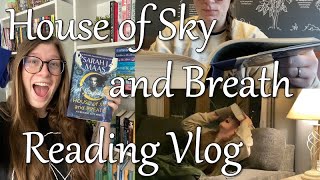 House of Sky and Breath Crescent City 2 Reading Vlog 🌙🖤   SPOILERS [upl. by Enaira710]