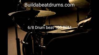 68 Drum beat 100 BPM [upl. by Enelyahs144]