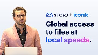 Get global access to media files at local speeds with iconik and Storj [upl. by Antoinette]