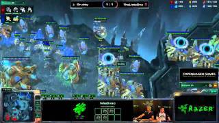 CPHGames  RO16  GrubbyP vs TLOT  33  StarCraft 2 [upl. by Noyerb]