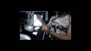 Isolated finger rebound exercise drums drummer drumtutorial drumcover fingertechnic drumming [upl. by Algy]