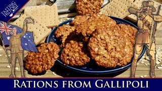 Anzac Biscuits from World War One [upl. by Miharba]