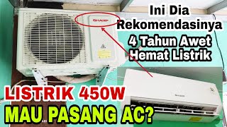 AC Untuk Listrik 450 Watt ini Dia Rekomendasinya [upl. by Engenia]