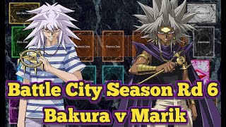 Bakura vs Marik  Yugioh Battle City Season Round 6 yugioh yugiohtcg yugiohcards shorts [upl. by Best425]