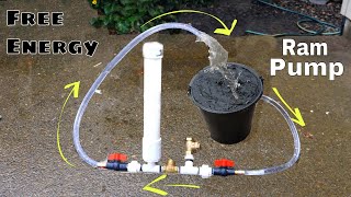 Can a Hydraulic Ram Pump Make a Perpetual Motion Loop [upl. by Seka]