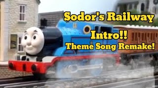 Thomas amp Friends Theme Song Remake  Sodors Railway  Brand New Series Intro TF47 2020 [upl. by Neelloj]